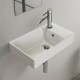 Επικαθήμενος Νιπτήρας Πορσελάνης 50x30cm Cerastyle Sharp 044300-u Λευκό Επικαθήμενος Νιπτήρας Πορσελάνης 50x30cm Cerastyle Sharp 044300-u Λευκό